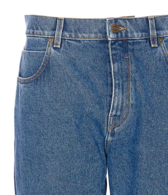 26SS 발망 데님 팬츠 MI043DG08 6EX Blue - BALMAIN