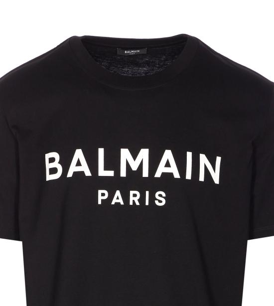 26SS 발망 반팔 티셔츠 EG000BD45 EAB Black - BALMAIN