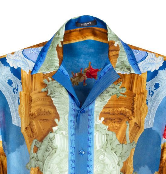 26SS 베르사체 반팔 셔츠 1003926 1A160955X000 MultiColour - VERSACE