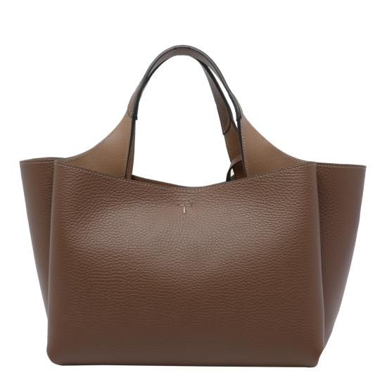 26SS 토즈 미니 토트백 XBWAPAFL100 QRI4L64 Brown - TODS