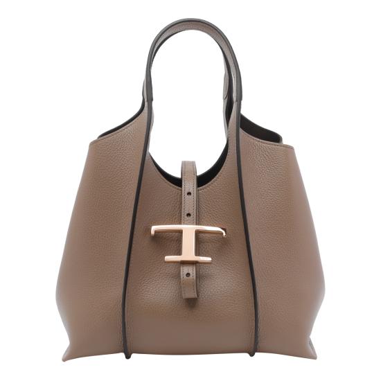 26SS 토즈 T 타임리스 미니 토트백 XBWTSBA9100 XSOC413 Brown