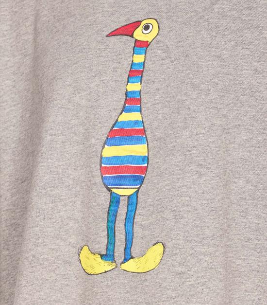 26SS 마르니 반팔 티셔츠 HUMU02233P USCY98LON38 Grey - MARNI