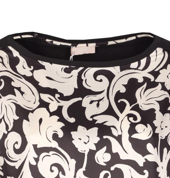 26SS 리우조 반팔 티셔츠 WA6437J6308 P9553 Black - LIU JO