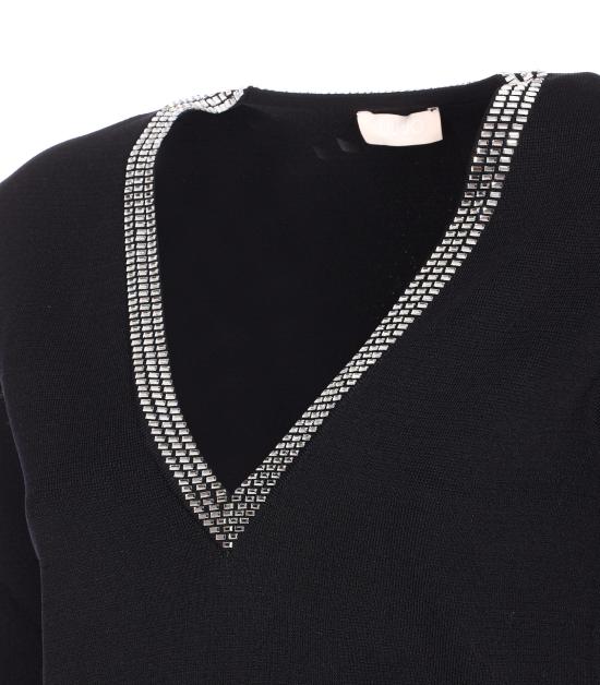 26SS 리우조 스웨터 WA6222MS55N 22222 Black - LIU JO