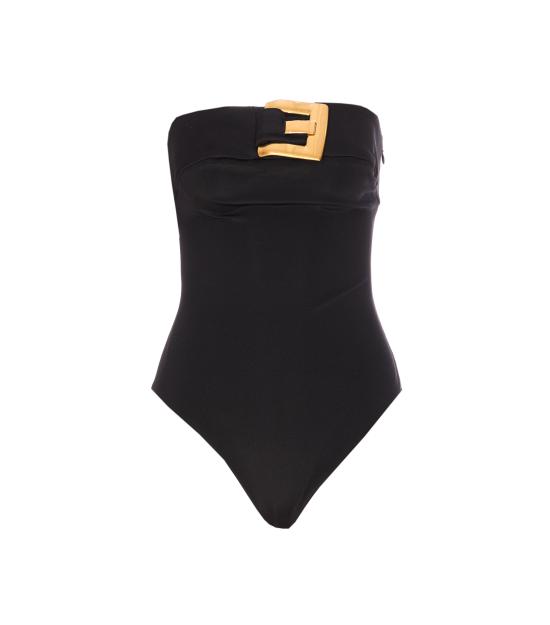 26SS 발망 바디수트 티셔츠 BA285JL05 0PA Black