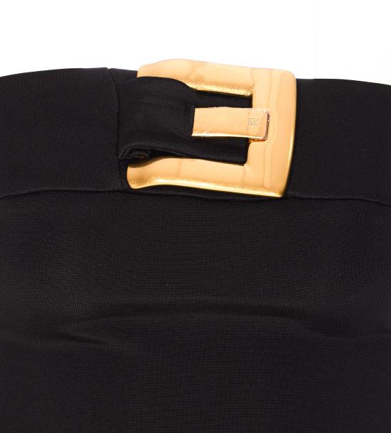 26SS 발망 바디수트 티셔츠 BA285JL05 0PA Black - BALMAIN