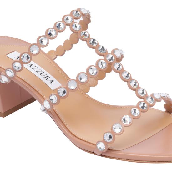 26SS 아쿠아주라 샌들 TQLMIDS1 NAPPWP Pink - AQUAZZURA