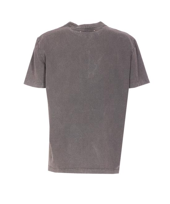 26SS 골든구스 크리스털 레귤러 반팔 티셔츠 GWP01220 P00067060318 Grey - GOLDEN GOOSE