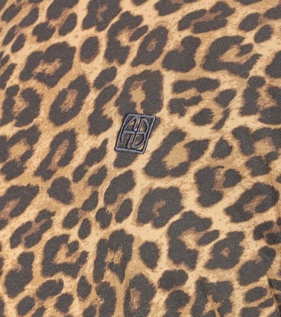 26SS 애니빙 반팔 티셔츠 A0811154 MTL59LEOPARD Brown - ANINE BING