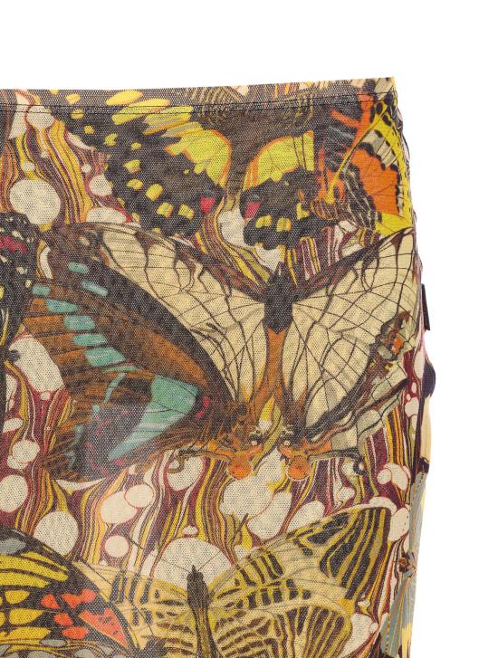 26SS 장 폴 고티에 미디 스커트 SK041 M020P1090 Yellow - JEAN PAUL GAULTIER