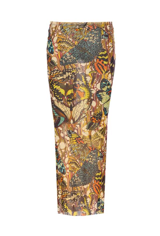 26SS 장 폴 고티에 미디 스커트 SK041 M020P1090 Yellow - JEAN PAUL GAULTIER