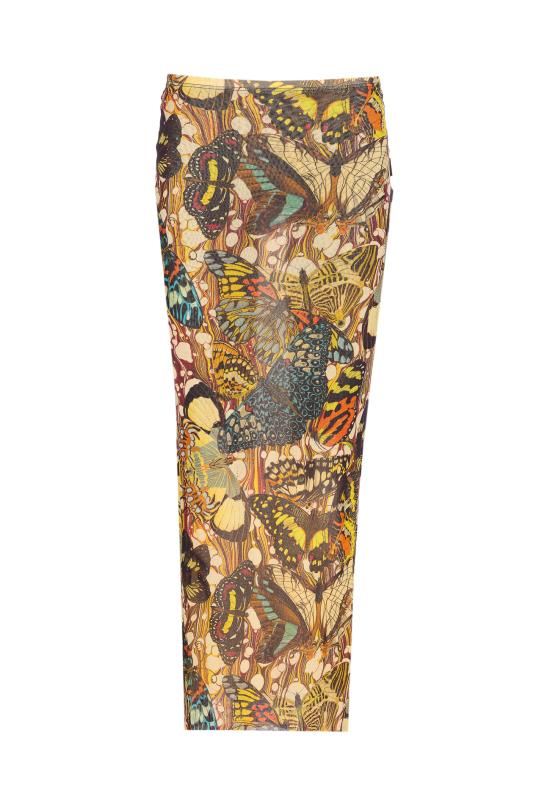 26SS 장 폴 고티에 미디 스커트 SK041 M020P1090 Yellow