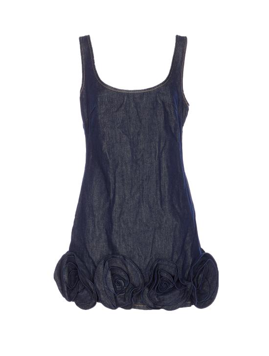 26SS 셀프 포트레이트 미디 원피스 821S BLUE Blue