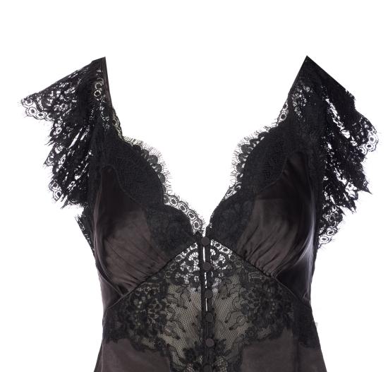 26SS 셀프 포트레이트 긴팔 티셔츠 176TA BLACK Black - SELF PORTRAIT