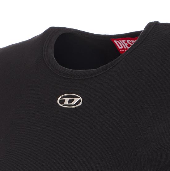 26SS 디젤 반팔 티셔츠 A19910 0JMBA900 Black - DIESEL