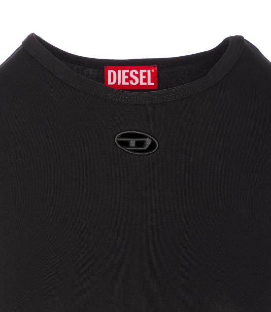 26SS 디젤 반팔 티셔츠 A19912 0AFAA9XX Black - DIESEL