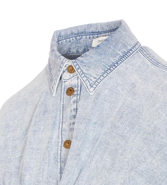 26SS 짐머만 긴팔 티셔츠 6771TC261 CSW Blue - ZIMMERMANN