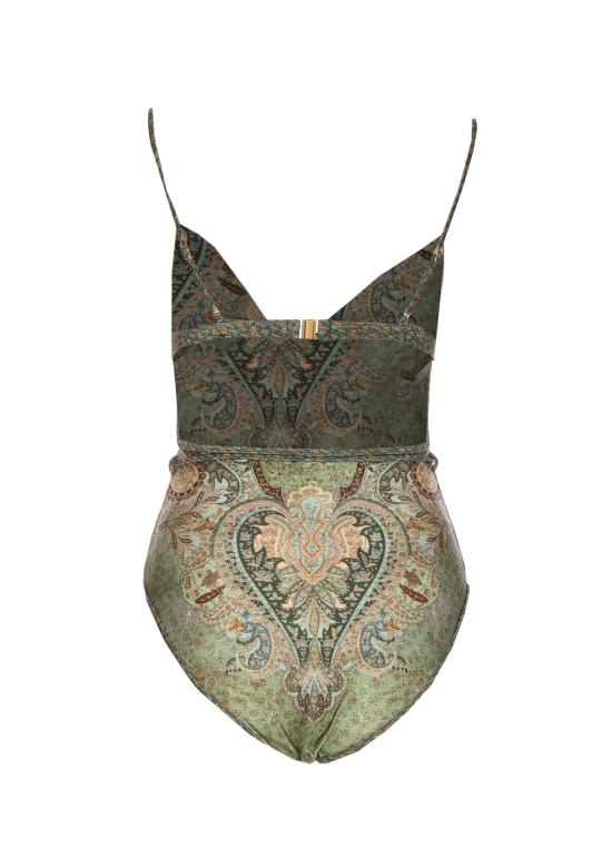 26SS 짐머만 긴팔 티셔츠 5755WRS262 TPTM Green - ZIMMERMANN