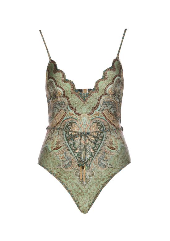 26SS 짐머만 긴팔 티셔츠 5755WRS262 TPTM Green