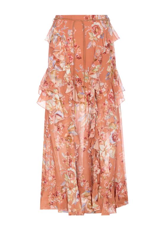 26SS 짐머만 미디 스커트 5685SRS261 CNFL Orange