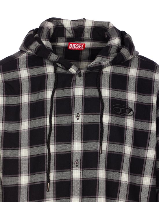 26SS 디젤 긴팔 셔츠 A20664 0AJFI9XXB Black - DIESEL