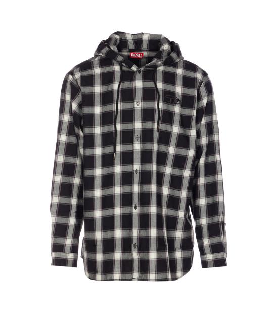 26SS 디젤 긴팔 셔츠 A20664 0AJFI9XXB Black