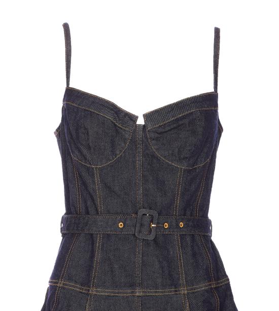 26SS 셀프 포트레이트 미디 원피스 815MA BLUE Blue - SELF PORTRAIT