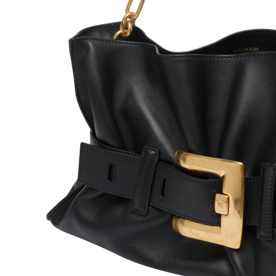 26SS 발망 숄더백 KK990LSAX 0PA Black - BALMAIN