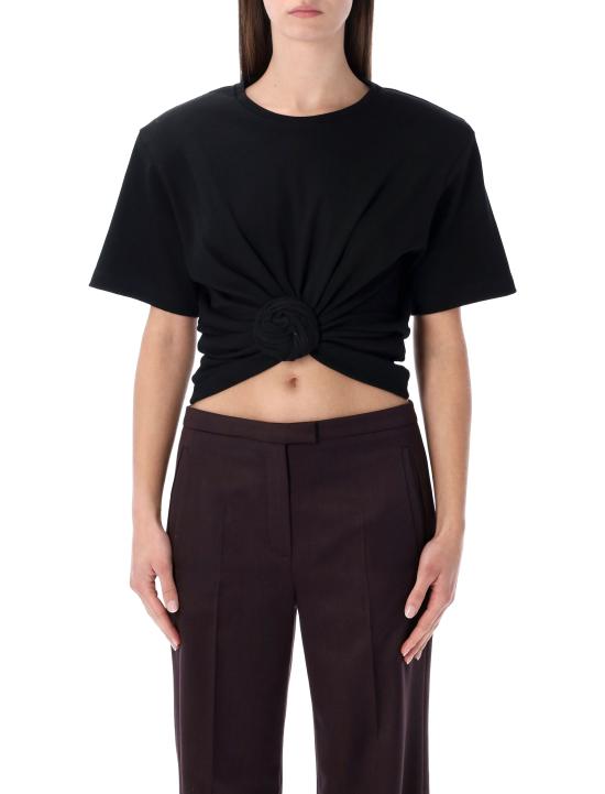 26SS 마그다뷰트림 반팔 티셔츠 182425 BLACK Nero - MAGDA BUTRYM