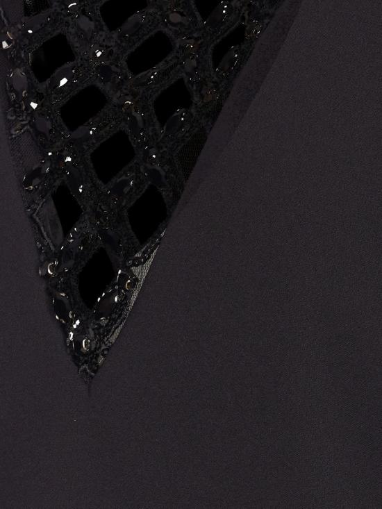 26SS 리우조 미디 원피스 PA6007 T252722222 Black - LIU JO