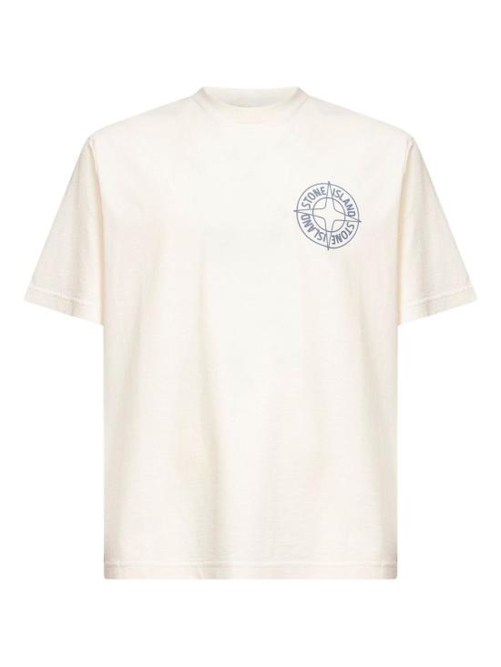 26SS 스톤 아일랜드 반팔 티셔츠 L1S152100001 S0284V0093 White - STONE ISLAND