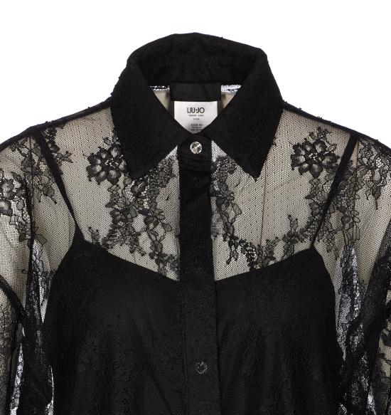 26SS 리우조 셔츠 PA6038 J496122222 Black - LIU JO