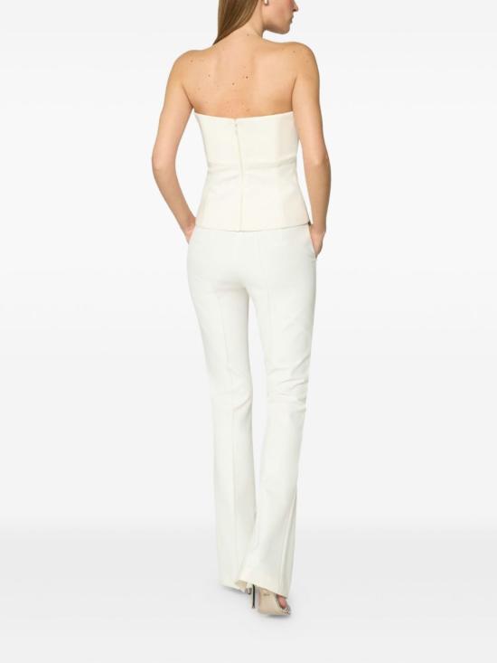 25FW 제니 스트레이트 팬츠 79AAA110 N0356021 White - GENNY