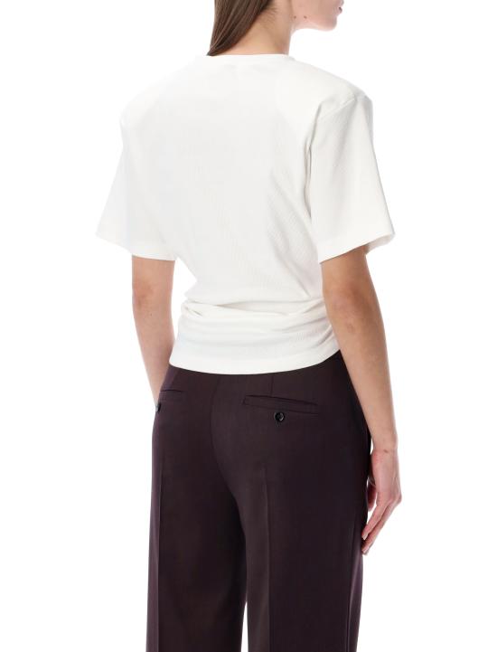 26SS 마그다뷰트림 반팔 티셔츠 181425 CREAM Bianco - MAGDA BUTRYM