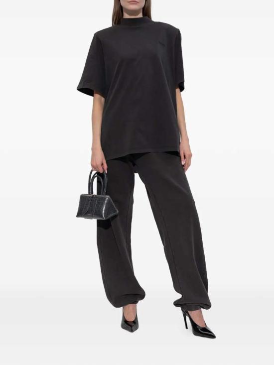 26SS 디 아티코 반팔 티셔츠 260WCT00360JJJ025AA FADED BLACK - THE ATTICO