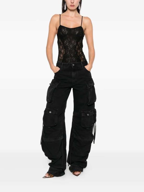 26SS 디 아티코 의류 260WCY00032PPE001AA BLACK - THE ATTICO