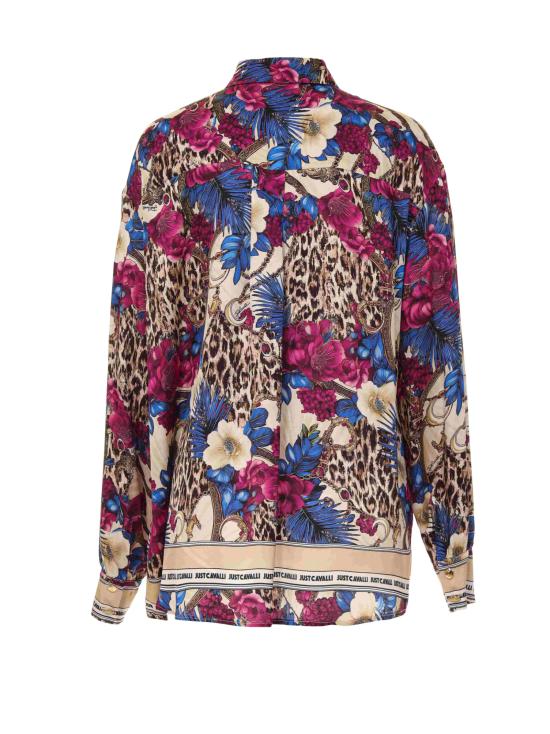 25FW 로베르토 카발리 셔츠 79PAL2P6 NS751R69 MultiColour - ROBERTO CAVALLI