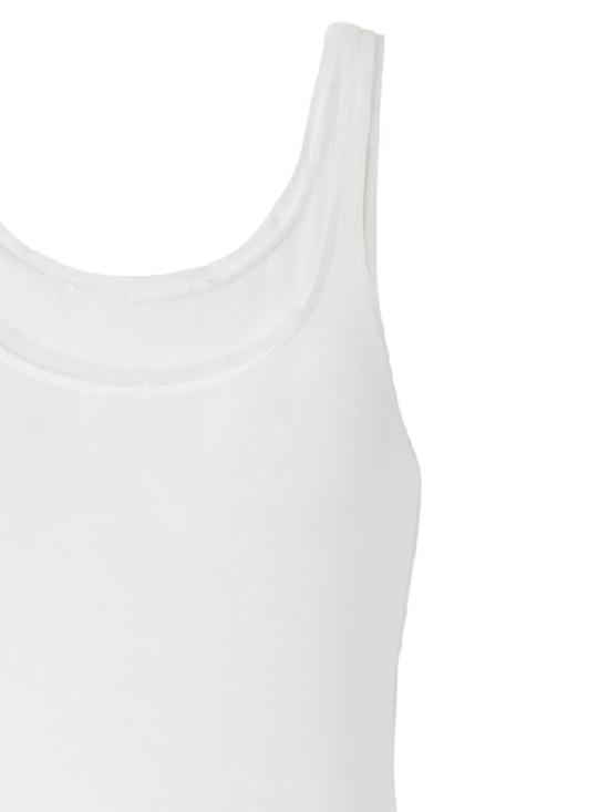 25SS 제니 민소매 티셔츠 78AJM678 J0217003 White - GENNY