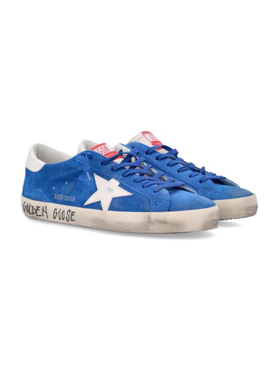 26SS 골든구스 슈퍼스타 스니커즈 GMF00101F008116 50749 BLUE ROYAL - GOLDEN GOOSE