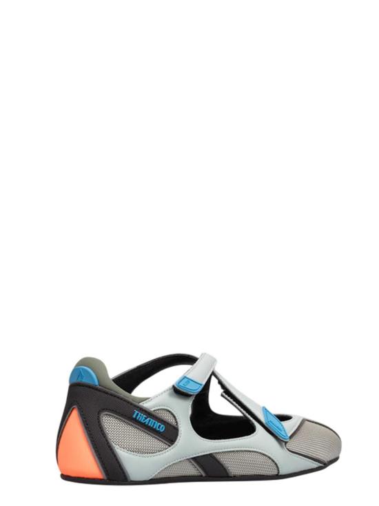 26SS 디 아티코 플랫 슈즈 260WSH00871MIX062AA TURQUOISE ORANGE - THE ATTICO