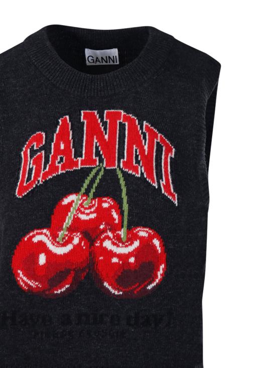 26SS 가니 베스트 A1070264 252 PHANTOM - GANNI