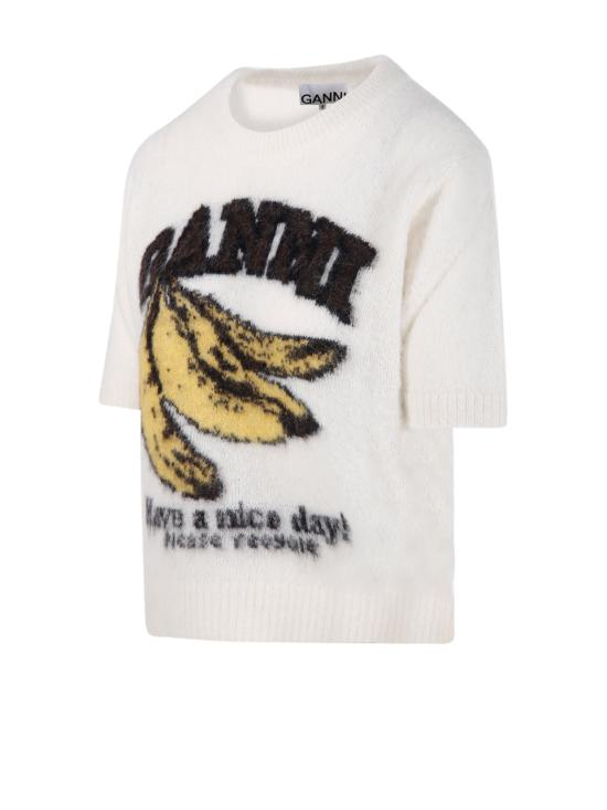 26SS 가니 브러쉬드 알파카 스웨터 A1070093 135 EGRET - GANNI