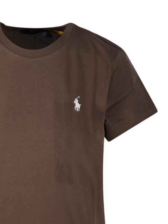 26SS 랄프 로렌 반팔 티셔츠 211B14605011 YORK BROWN - RALPH LAUREN