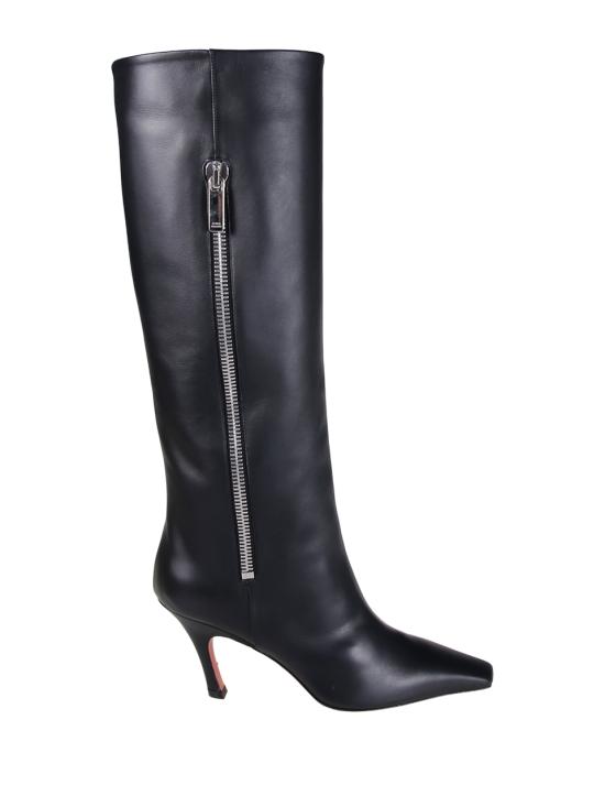 25FW 아미나 무아디 부츠 MONA ZIP BOOT 80 CALF BLACK