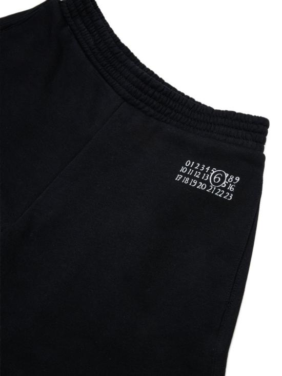 26SS [키즈] MM6 메종마르지엘라 쇼츠/버뮤다 M61005MM02X M6900 Black - MM6 MAISON MARGIELA