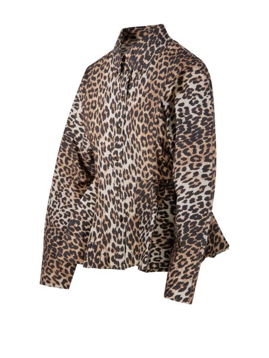 26SS 가니 블라우스 A1040058 859 ALMOND MILK - GANNI