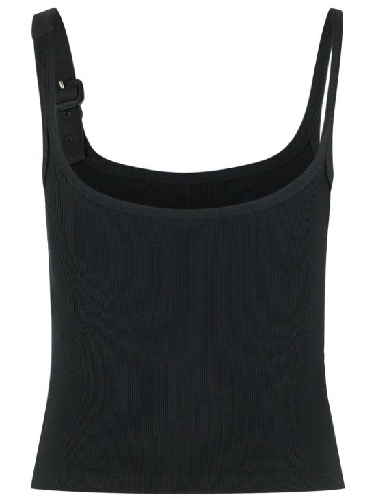 26SS 쿠레쥬 민소매 티셔츠 126JDE153JS01949999 Black - COURREGES