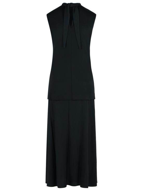 26SS 질샌더 롱 원피스 J04CT0107 J65016001 Black - JIL SANDER