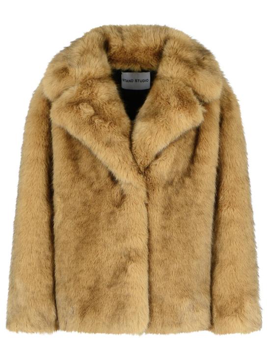 25FW 스탠드스튜디오 무스탕 66552 916410200 Brown