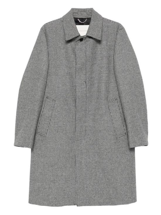 25FW 매킨토시 트렌치 코트 MO9310 BLACK